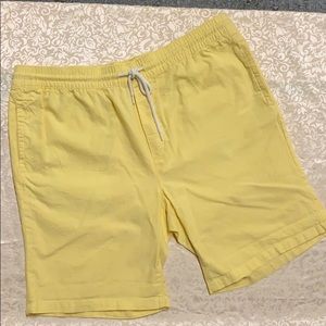 Cotton drawstring shorts